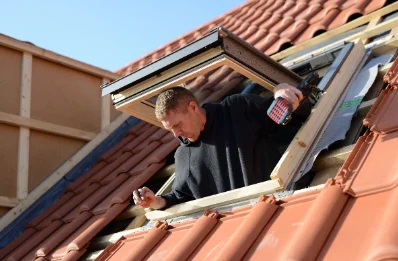 Pose de fenêtres de toit Velux à Blingel